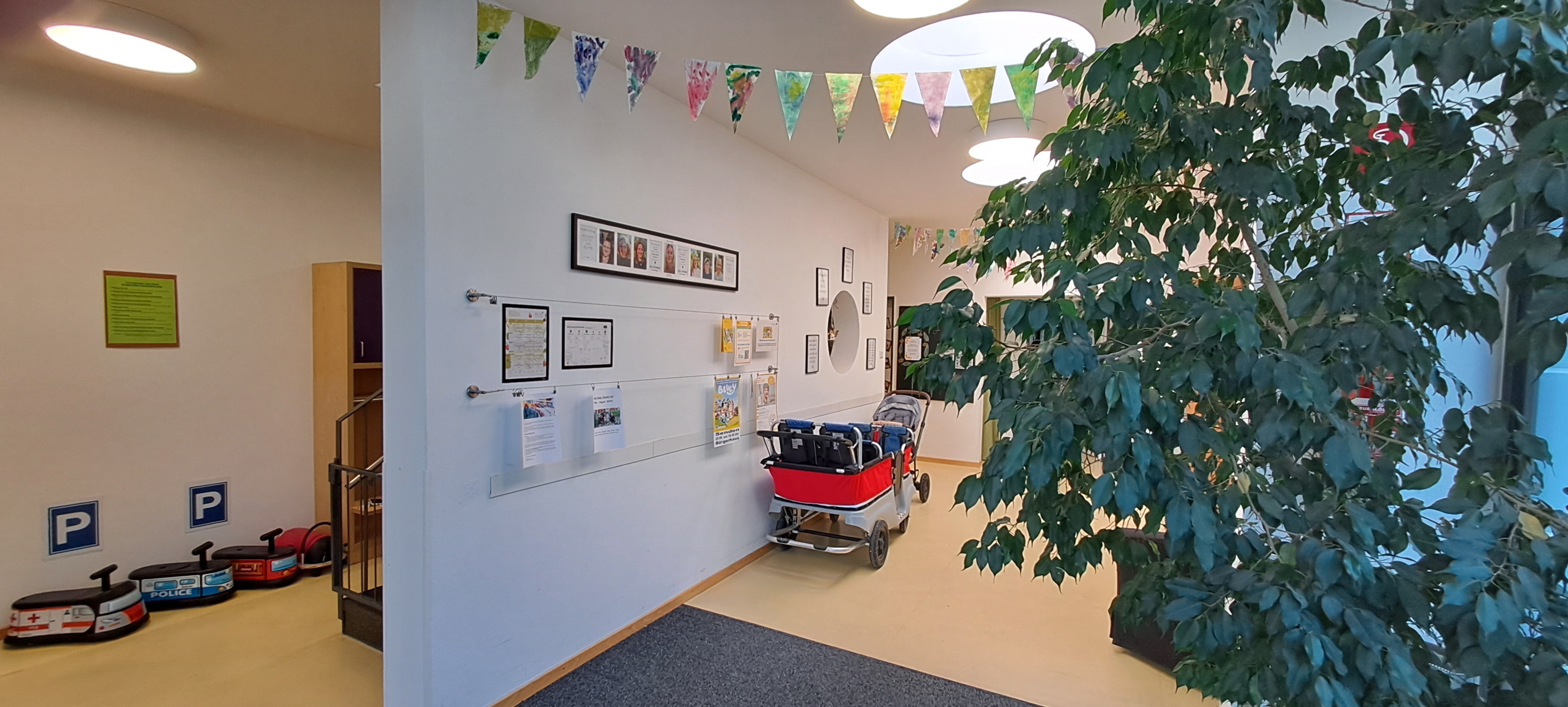 Eingangsbereich Krippe